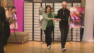 "Dancing With Chicago Celebrities" participants show off their moves on "Around Town"