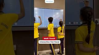 Multi Touch Interactive Flat Panel Display 4K UHD Multi Touch Smart Board Interactive Touch Screen