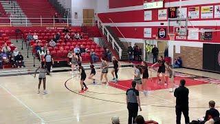 Olivia Ogston with the 3-pointer in Casper College's victory over Central Wyoming College on