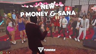 P Money Plays New Song With Sana || NoPixel GTA RP