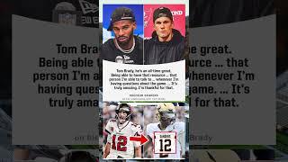 Shedeur Sanders Opens Up on His Bond with Tom Brady & New Jersey Number  #Shorts