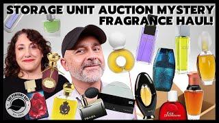 Storage Unit Auction MYSTERY FRAGRANCE HAUL | 83 Classic, Vintage, Discontinued Perfumes Haul