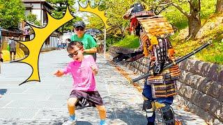 #71 SAMURAI Mannequin Prank in Kyoto Japan | Japanese funny prank for traveler at Kiyomizu Temple