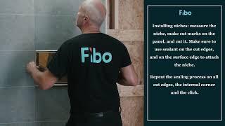 Complete installation video Fibo with OSB strips behind