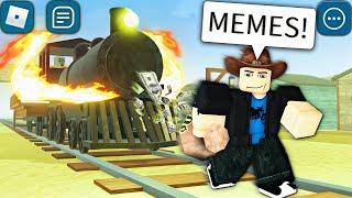 ROBLOX Dead Rails FUNNIEST Moments! (MEMES)