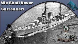 World Of Warships - We Shall Never Surrender