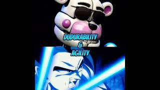 1 Dragon Ball Character vs. 1 FNAF Character