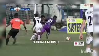 GOAL একজন বাঙালি striker এর উদ্ভব SUBRATA MURMU UNITED SC #forward #subratamurmu #BengalFootball