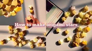 Origami Lucky Stars , How to fold |#craft#yt#ytshorts#@AroojFatima-nh5ku