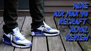 Nike Air Max 90 Recraft Royal On Feet Review w/ Sizing