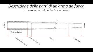 Corso Balistica 1 Armi e Munizioni : le parti della canna