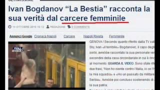 Women's prison for Ivan Bogdanovic, the serb who burned the albanian flag, Italy-Serbia match