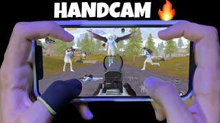 Fast HANDCAM iPhone 11 Pro Max | 4 Fingers + Gyroscope  | PUBG/BGMI Test After Update!