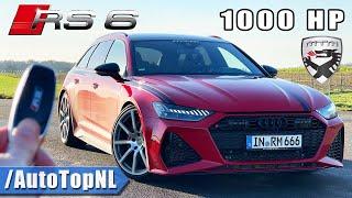 1000HP AUDI RS6 C8 MTM *354KMH* REVIEW on AUTOBAHN [NO SPEED LIMIT] by AutoTopNL