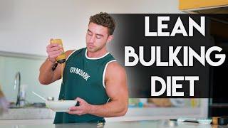 MY LEAN BULKING DIET | Full Day of Eating and a Back Workout | Bulking Season: Episode 2