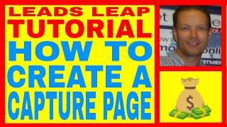 Leads Leap Review 2023 - Tutorial - Create A Free Lead Capture Page In Minutes - FREE For LIFE!!!