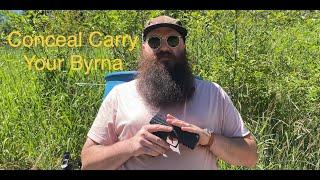 How I conceal carry my Byrna Less lethal @Byrnanation