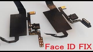 iPhone X & 11 Pro Face ID repair (sensor replacement) - broken flex 4K 60fps