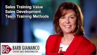 Employee Sales Training Importance Executive Support with Barb Giamanco  Linking Into Sales Podcast