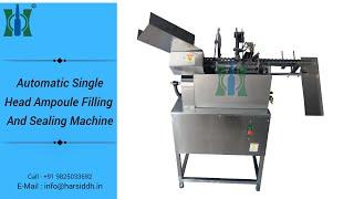 Ampoule Filler Sealer, Ampoule Filling Sealing, R&D Ampoule Filler Sealer