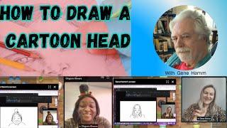 How to Draw a Cartoon Head, by GoLocal Virtual Events