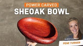 Carve A Sheoak Bowl | Guest Carver Pene Turner