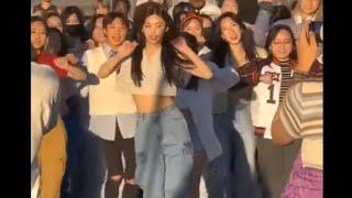 Yeji Random Dance Fancam At The Venice Beach