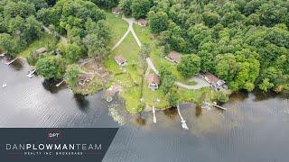 Shadow Lake Waterfront Property For Sale with 11 Cottages and Main Beach | Dan Plowman Team