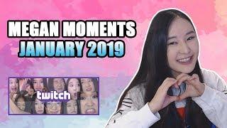 Megan Moments January 2019 | HELLOMEGANLEE Twitch Highlights