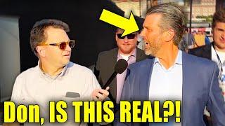 Watch Donald Trump Jr. CONFRONTED on DRUG ALLEGATIONS... And It's HILARIOUS!