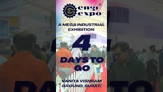 Only 4 days until the ENGIEXPO Mega Industrial Exhibition! Don't miss out on this opportunity.