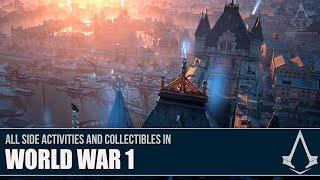 Assassin's Creed Syndicate - All Side Activities and Collectibles in World War 1