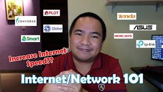 Internet/Network 101 (Tagalog: Basic information on ISP, Modem, Wifi Router, Repeater) | JK Chavez