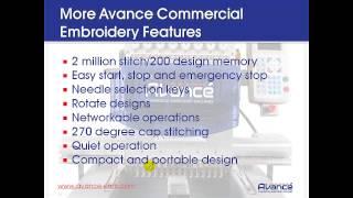 New Commercial Embroidery Machine from ColDesi