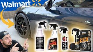 Uncovering The Ultimate Tire Shine Pt 1- Walmart Detailing Products!