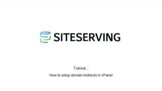 How to setup domain redirects in cPanel