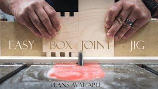 Adjustable Box Joint Jig / Plans Available