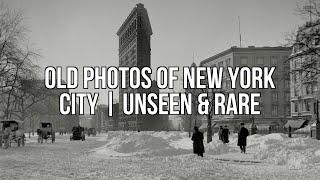 Old Photos Of New York City | Unseen & Rare