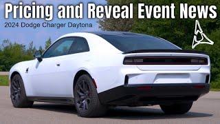 2024 Dodge Charger Daytona Pricing and Reveal Event News