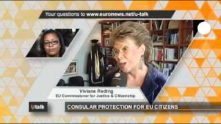 euronews U talk - Consular protection for EU citizens
