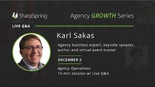 Working Less & Earning More at Agencies - SharpSpring's Agency Growth Series