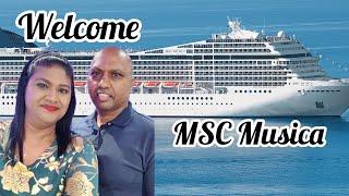 MSC Musica welcome to Durban || Summer cruise season || Fine-dining on board || SA YouTuber