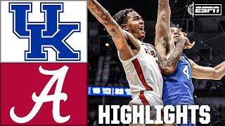 SEC Quarterfinal: Kentucky Wildcats vs. Alabama Crimson Tide | Full Game Highlights | ESPN CBB