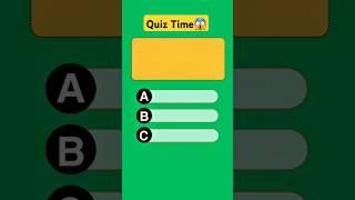 Can you able answer to this quiz#shots #quiz #quiztime