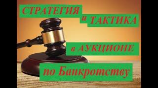 15. СТРАТЕГИЯ И ТАКТИКА в Аукционе по Банкротству.