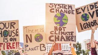 Climate protesters disrupt Berlin Marathon with orange paint