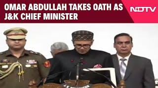 Omar Abdullah CM | Omar Abdullah Takes Oath, Congress Sits Out Of J&K Government