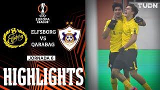 HIGHLIGHTS - Elfsborg vs Qarabag | UEFA Europa League 2024/25 | TUDN