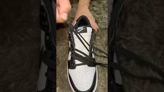 Crazy Nike Dunk Laces Tutorial 