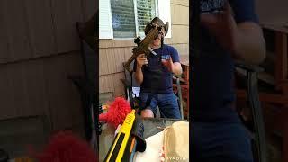 Our Ranch Air Gun Fun Channel Presents. Bryan's birthday Sig Sauer MPX ASP CO2 .177 air gun.